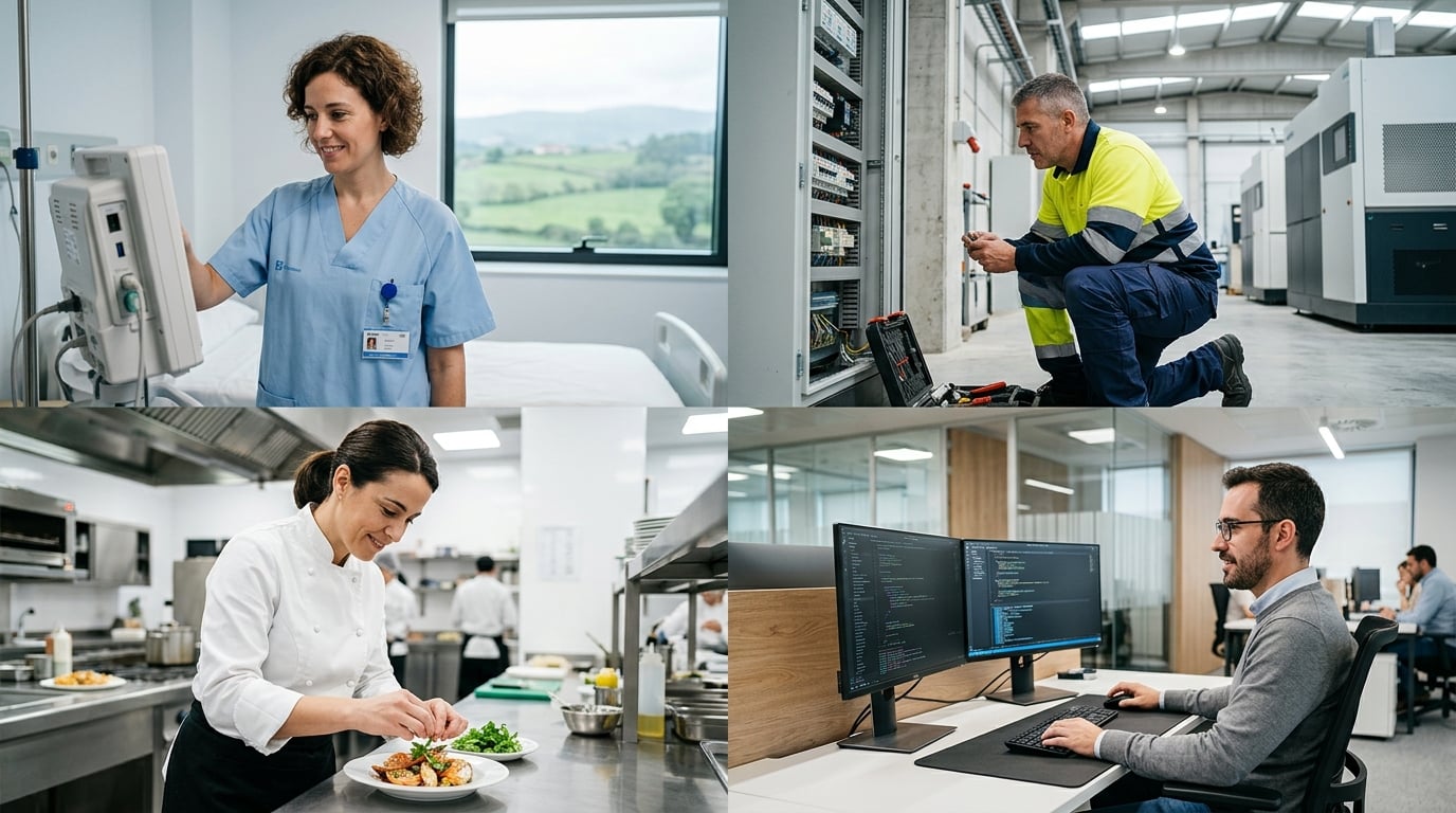 Ranking: las 10 profesiones con más futuro en Galicia para los próximos 5 años