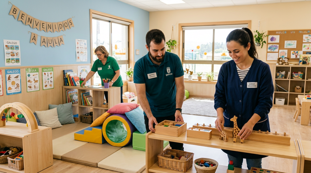 Educación Infantil en Galicia: Un sector que necesita profesionales cualificados